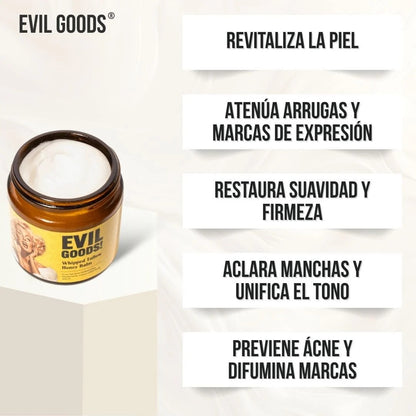Evil Goods® Bálsamo Natural – Alternativa Real a las Cremas Químicas